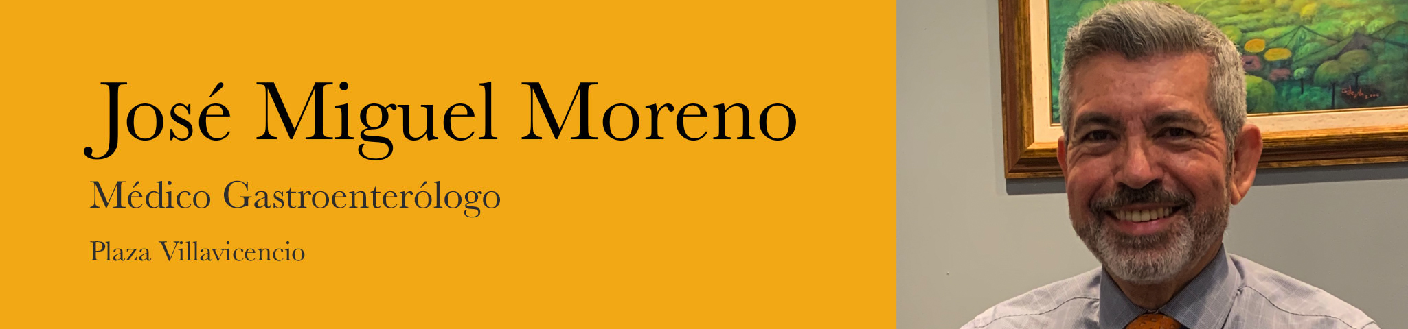 Dr Jose Miguel Moreno