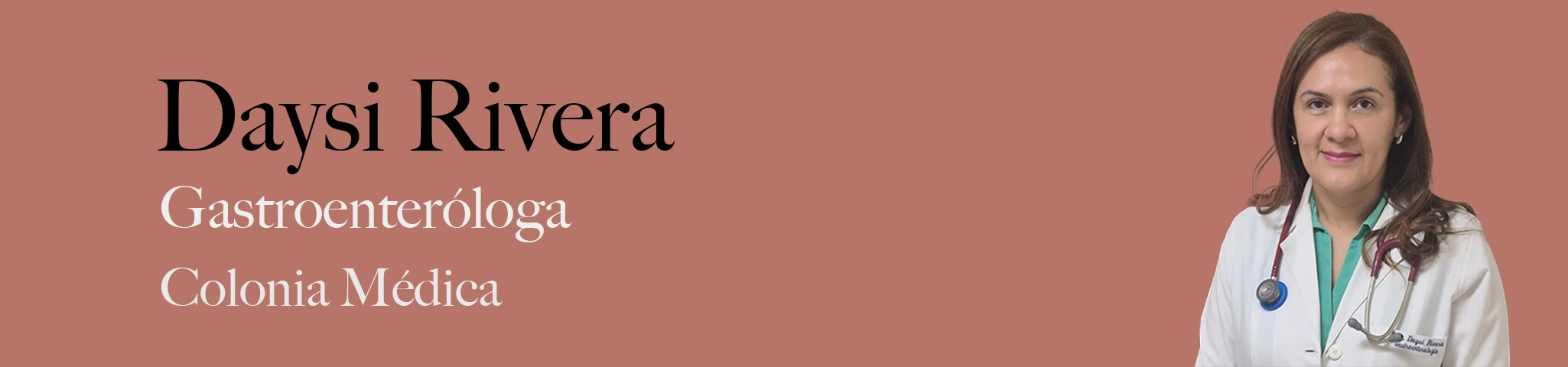 Información Dra. Rivera